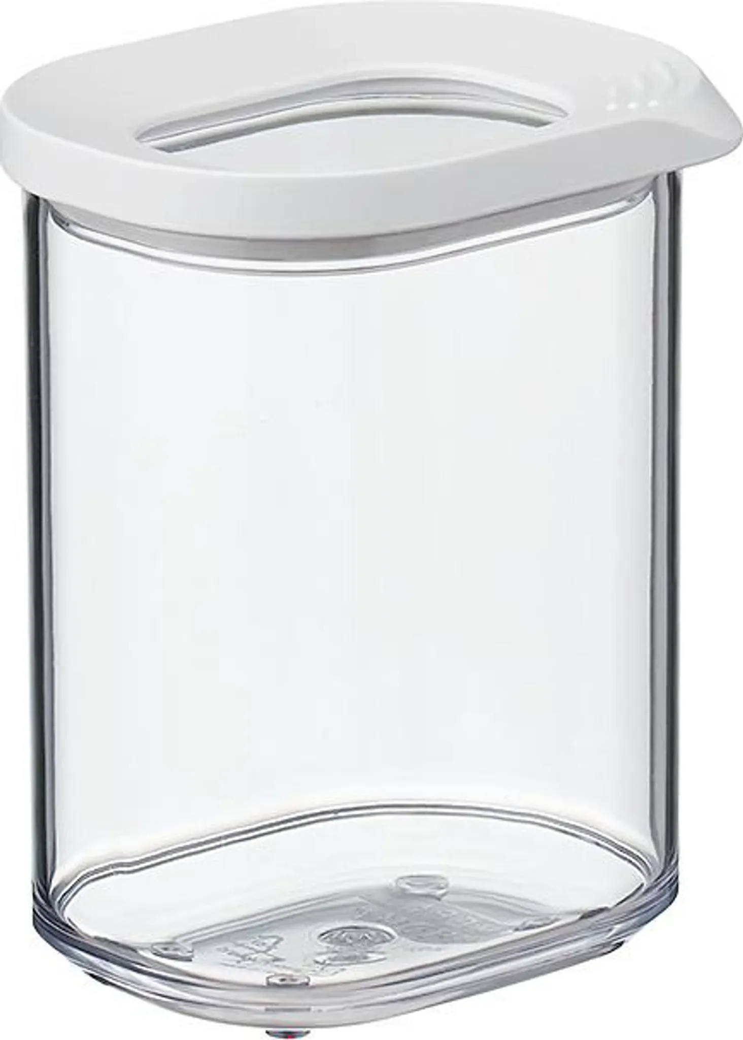 Lebensmittelbehälter Modula White – 375 ml, transparent mit Deckel